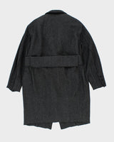 Dolce &amp; Gabbana Grey Wool Coat - L