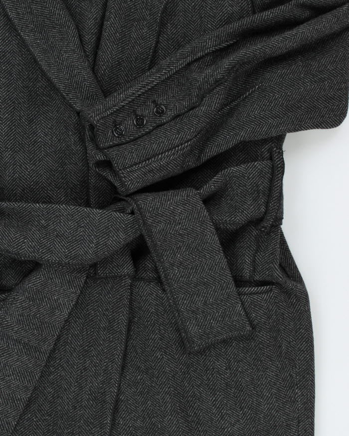 Dolce & Gabbana Grey Wool Coat - L