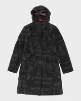 Y2k 00s Desigaul Hooded Coat - S