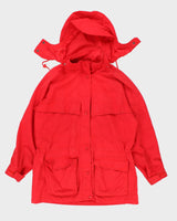 Vintage Women's Eddie Bauer Hooded Multi Pocket Jacket - L