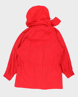 Vintage Women's Eddie Bauer Hooded Multi Pocket Jacket - L