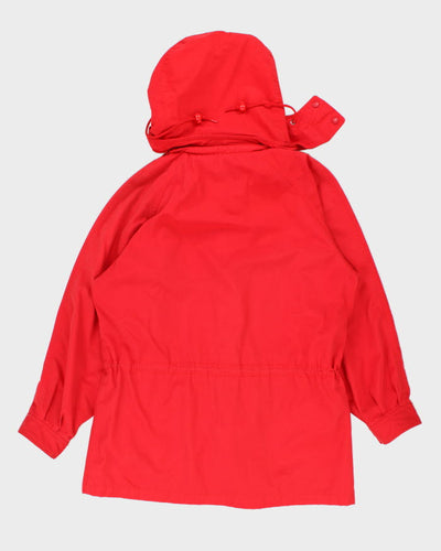 Vintage Women's Eddie Bauer Hooded Multi Pocket Jacket - L