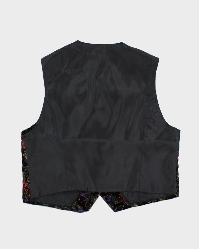 Vintage Fairset Velvet Embroidered - M