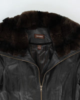 Vintage Danier Leather Long Jacket - M