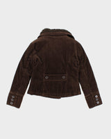 Y2k 00s Xntrik Brown Corduroy Jacket - M