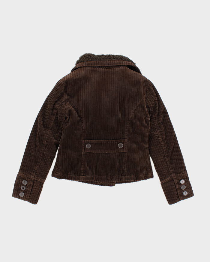 Y2k 00s Xntrik Brown Corduroy Jacket - M