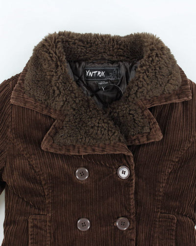Y2k 00s Xntrik Brown Corduroy Jacket - M