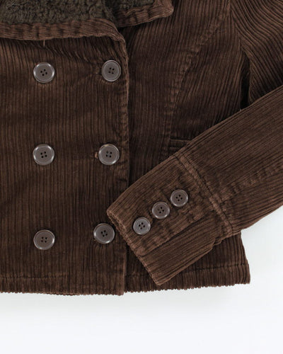 Y2k 00s Xntrik Brown Corduroy Jacket - M