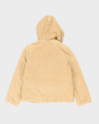 Y2k 00s Nevada Corduroy Hooded Jacket - M