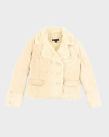 Y2k 00s Giacca Corduroy Jacket - M