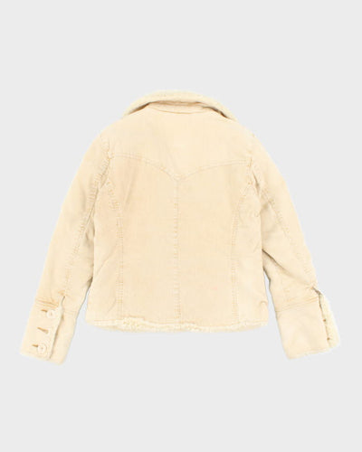 Y2k 00s Giacca Corduroy Jacket - M