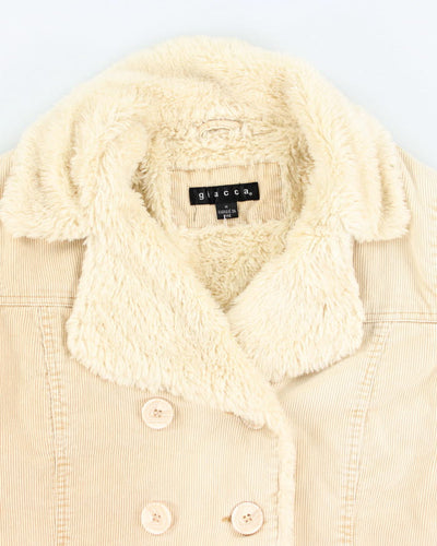 Y2k 00s Giacca Corduroy Jacket - M