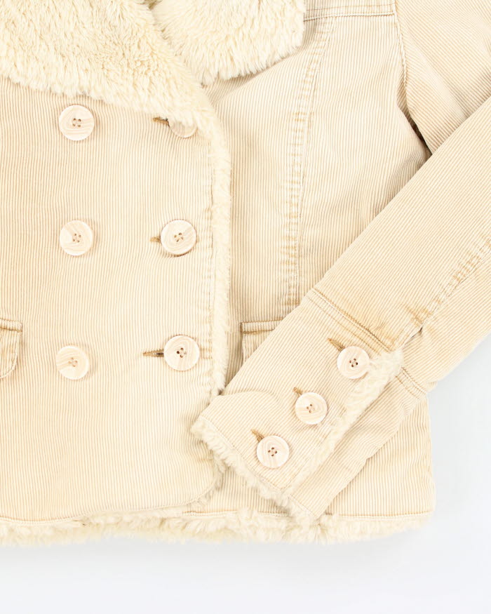 Y2k 00s Giacca Corduroy Jacket - M