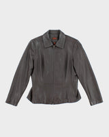 Vintage Danier Brown Leather Jacket - M