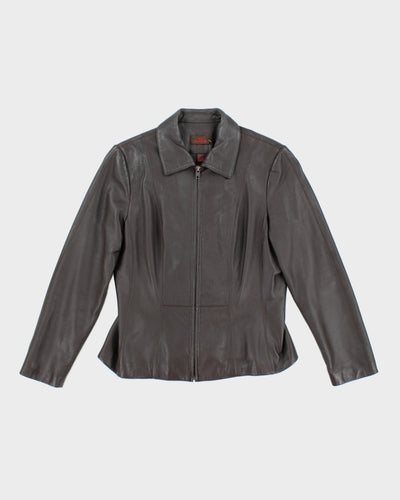 Vintage Danier Brown Leather Jacket - M