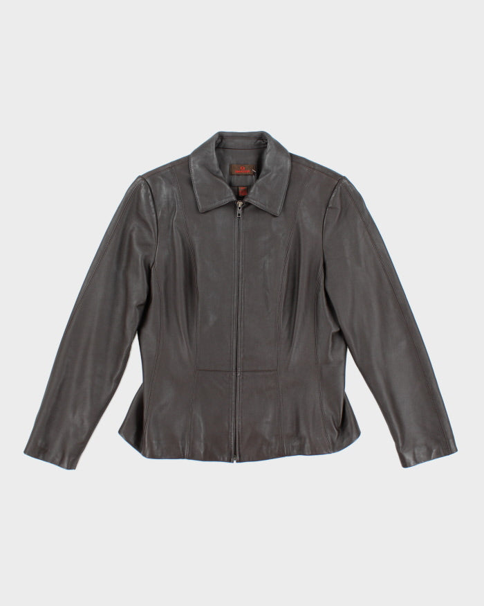 Vintage Danier Brown Leather Jacket - M