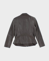 Vintage Danier Brown Leather Jacket - M