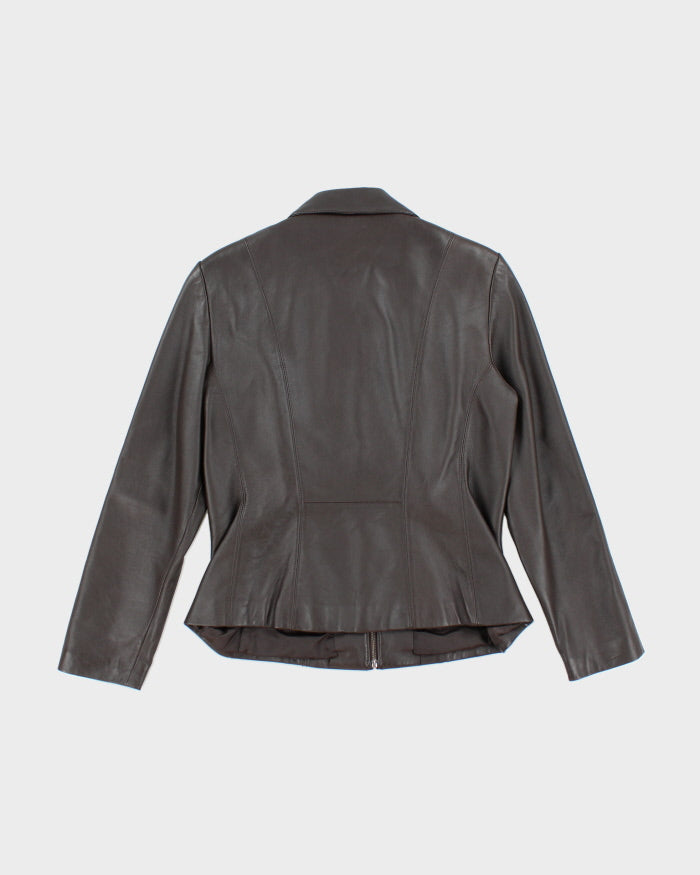 Vintage Danier Brown Leather Jacket - M