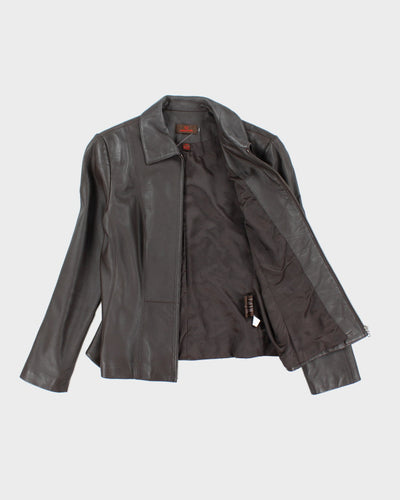 Vintage Danier Brown Leather Jacket - M
