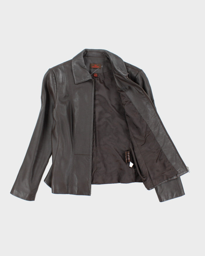 Vintage Danier Brown Leather Jacket - M