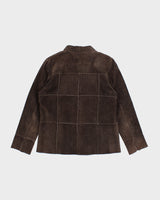 Vintage Rene Derhy Brown Lightweight Leather Jacket - M
