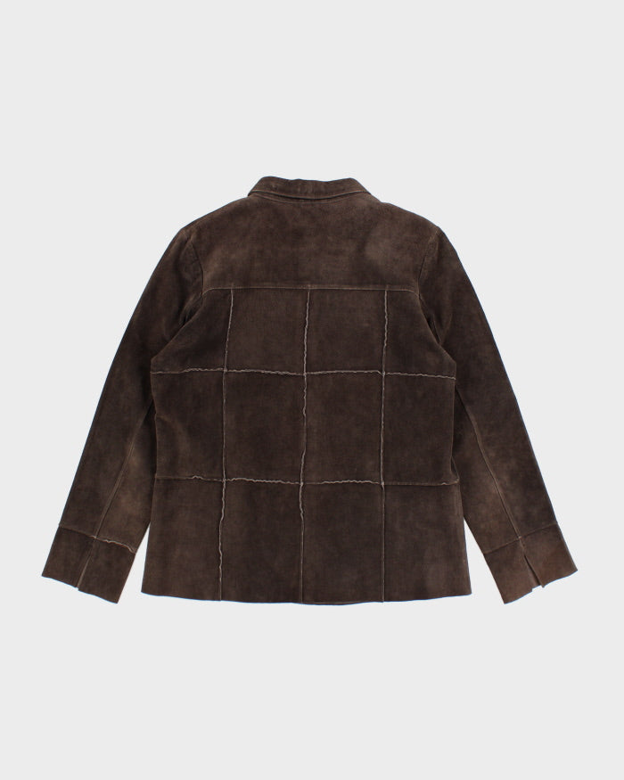 Vintage Rene Derhy Brown Lightweight Leather Jacket - M