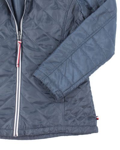 Tommy Hilfiger Navy Quilted Jacket - M