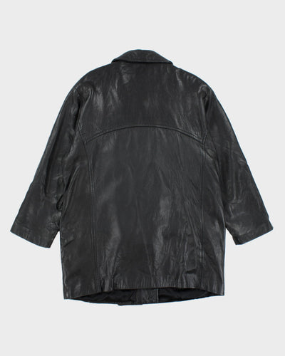 Vintage 90's Women's Danier Heavyweight Leather Jacket - L