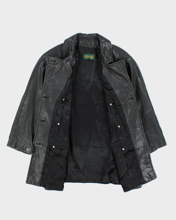 Vintage 90's Women's Danier Heavyweight Leather Jacket - L