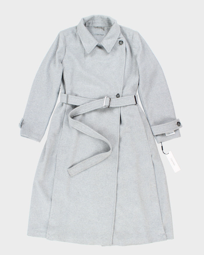 Vintage DSWT Calvin Klein Wool Blend Overcoat - L