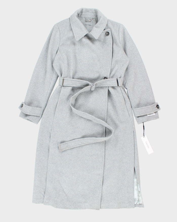 Vintage DSWT Calvin Klein Wool Blend Overcoat - L