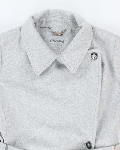 Vintage DSWT Calvin Klein Wool Blend Overcoat - L