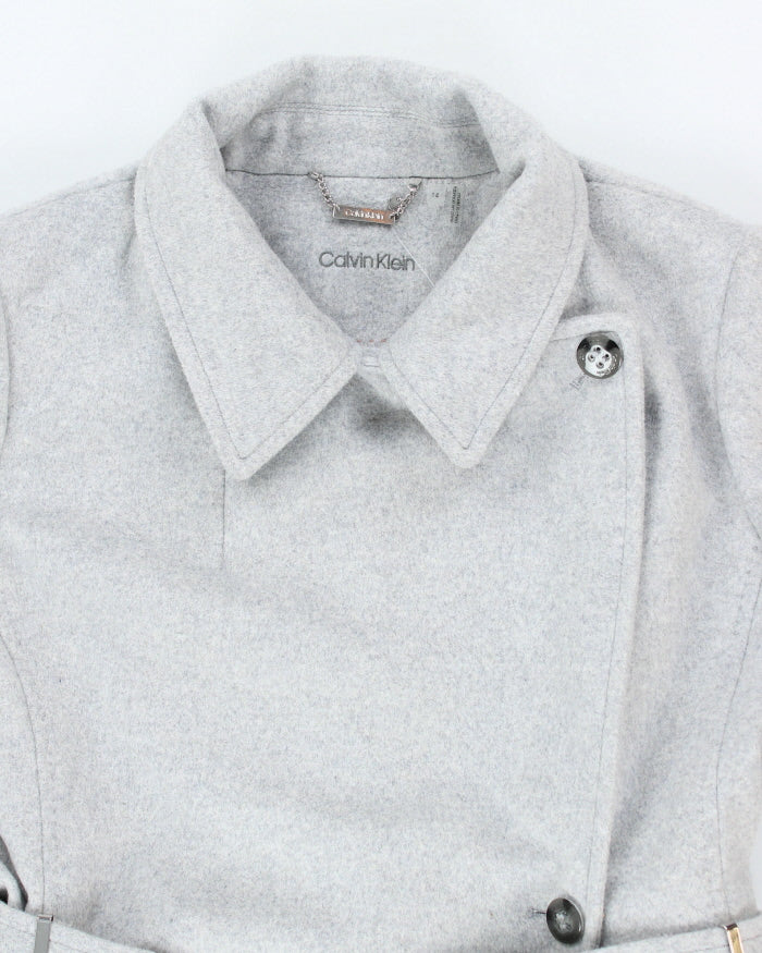 Vintage DSWT Calvin Klein Wool Blend Overcoat - L