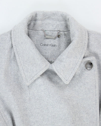 Vintage DSWT Calvin Klein Wool Blend Overcoat - L