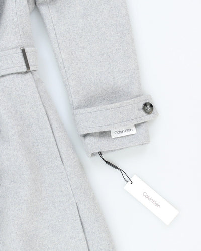 Vintage DSWT Calvin Klein Wool Blend Overcoat - L