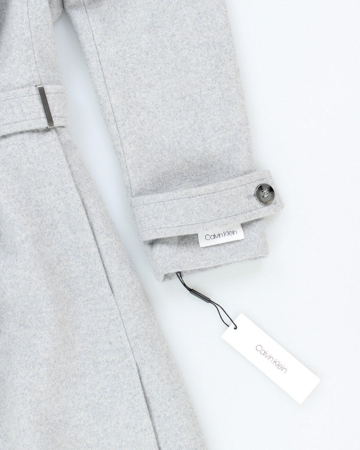 Vintage DSWT Calvin Klein Wool Blend Overcoat - L