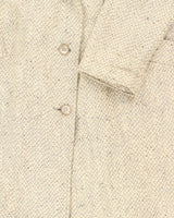 Vintage 80's Mallia Irish Tweed Double Breasted Overcoat - M