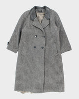 Vintage 80's Piedestal Petites Heavyweight Overcoat  - M