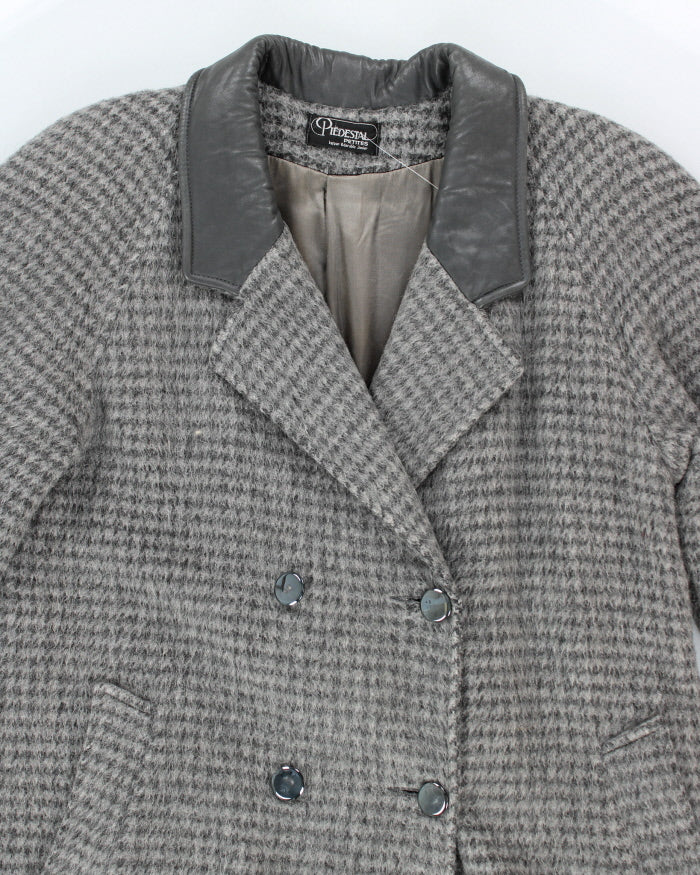 Vintage 80's Piedestal Petites Heavyweight Overcoat  - M