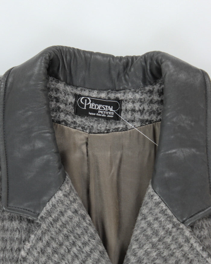 Vintage 80's Piedestal Petites Heavyweight Overcoat  - M