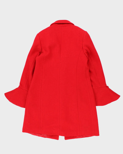 Vintage 90's Rinascimento Double Breasted Wool Blend Overcoat - XL