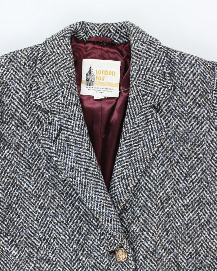 Vintage 90's London Fog Heavyweight Double Breasted Overcoat - M