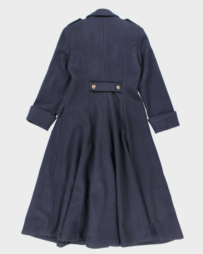 Vintage 90's Le Chateau Heavyweight Double Breasted Over Coat - S