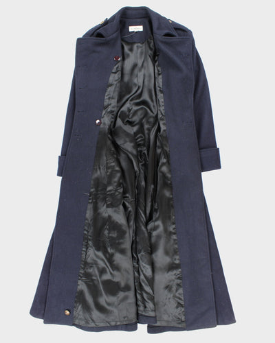 Vintage 90's Le Chateau Heavyweight Double Breasted Over Coat - S