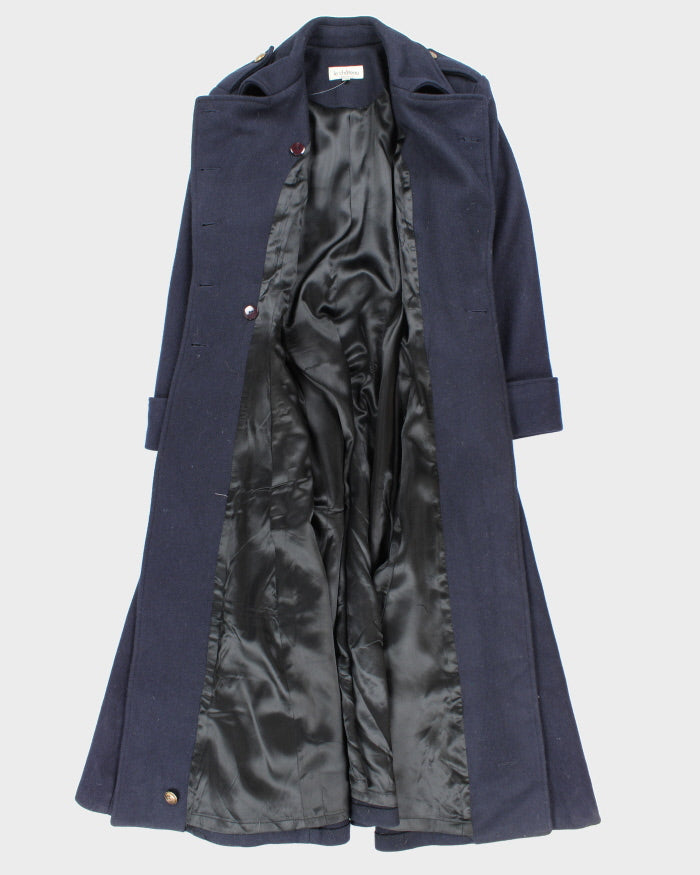 Vintage 90's Le Chateau Heavyweight Double Breasted Over Coat - S