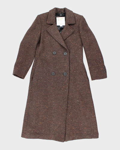 Vintage 90's London Fog Heavyweight Wool Blend Overcoat - M
