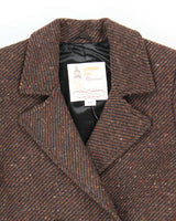 Vintage 90's London Fog Heavyweight Wool Blend Overcoat - M
