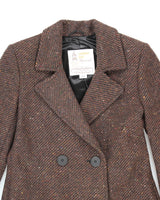 Vintage 90's London Fog Heavyweight Wool Blend Overcoat - M