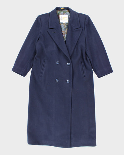 Vintage 90's London Fog Double Breasted Wool Overcoat - M