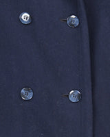 Vintage 90's London Fog Double Breasted Wool Overcoat - M